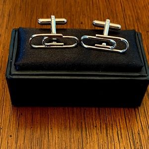 Cuff Links (paper clips)